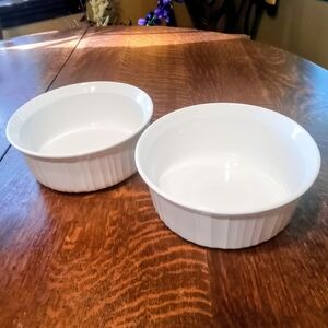 Set Of 2 Corningware Bakeware Casserole Dishes